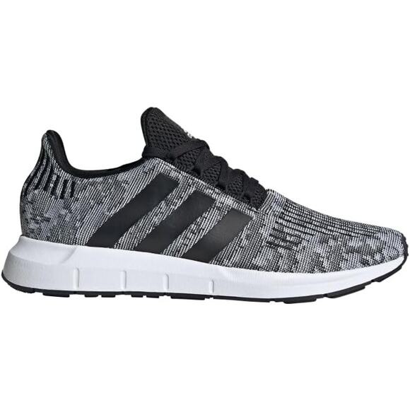 NWT adidas Men's Swift Run 1.0 Sneaker, Core Black/CoreBlack/White, 8 - Picture 2 of 7